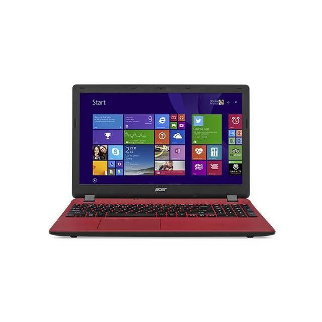 Acer Aspire ES ES1-571-30XX 15.6 inch Intel Core i3-5005U 2.0GHz- 4GB DDR3L- 500GB HDD- DVD±RW- USB3.0- Windows 10 Home Notebook (Red)