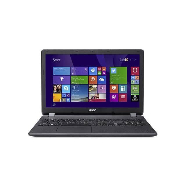 Acer Aspire ES ES1-571-C4E2 15.6 inch Intel Celeron 2957U 1.4GHz- 4GB DDR3L- 500GB HDD- DVD±RW- USB3.0- Windows 10 Home Notebook (Black)