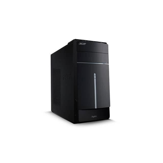 Acer Aspire T ATC-605-UR19 Intel Core i5-4440 3.1GHz- Intel H81- 4GB DDR3- 500GB HDD- DVD±RW- Windows 8.1 Desktop PC (Black w- Silver)
