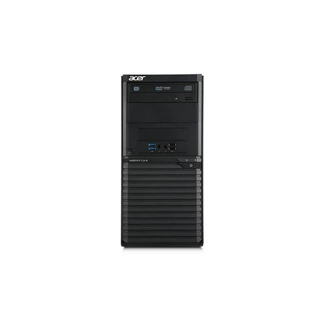 Acer Veriton 2 VM2632G-G3250X Intel Pentium G3250 3.2GHz- 4GB DDR3- 500GB HDD- DVD±RW- Windows 7 Professional or Windows 8.1 Pro Desktop PC (Bla