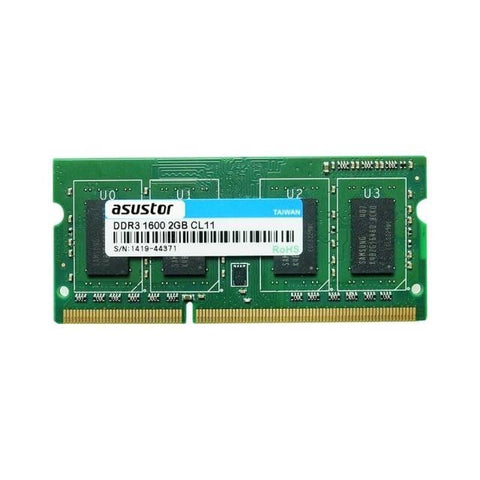 Asustor DDR3-1600 SODIMM 2GB CL11 Notebook Memory for AS-70x Series