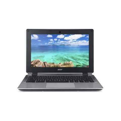 Acer Chromebook C730E-C555 11.6 inch Intel Celeron N2840 2.16GHz- 4GB DDR3L- 16GB SSD- USB3.0- Chrome Notebook (Gray)