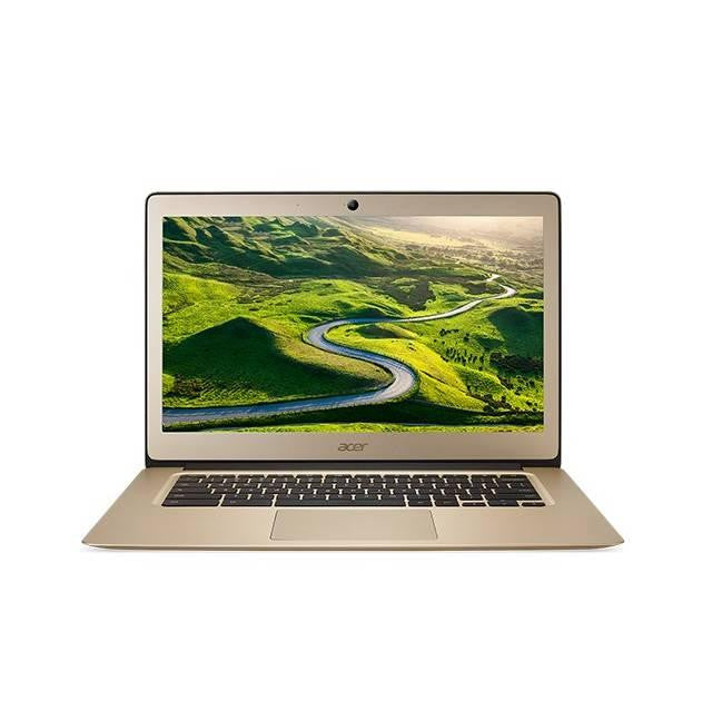 Acer Chromebook 14 CB3-431-C6ZB 14 inch Intel Celeron N3160 1.6GHz- 4GB LPDDR3- 32GB eMMC- USB3.0- Chrome Notebook (Gold)