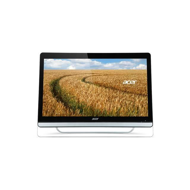 Acer UT220HQL bmjz 21.5 inch Widescreen 100,000,000:1 8ms VGA-HDMI-USB Touchscreen LED LCD Monitor, w- Speakers (Black-Silver)