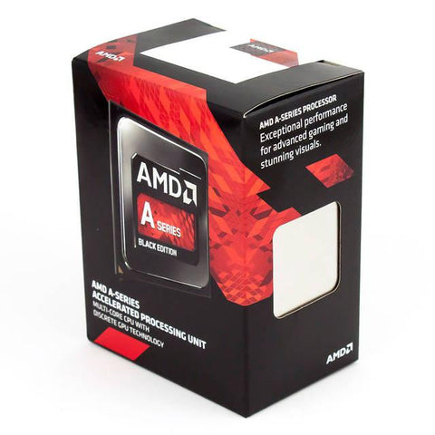 AMD A8-7650K Quad-Core APU Kaveri Processor 3.3GHz Socket FM2+ w- Quiet Fan, Retail