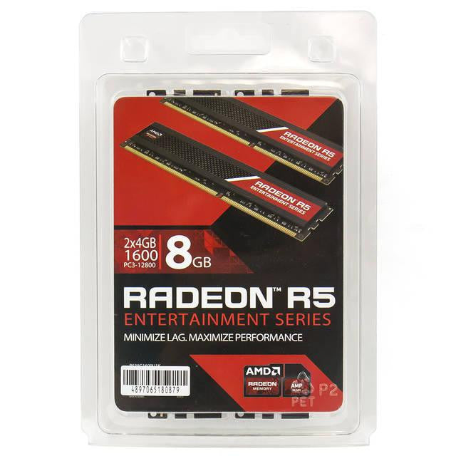 AMD Radeon R5 Entertainment Series DDR3-1600 8GB(2x4GB) CL11 Memory Kit