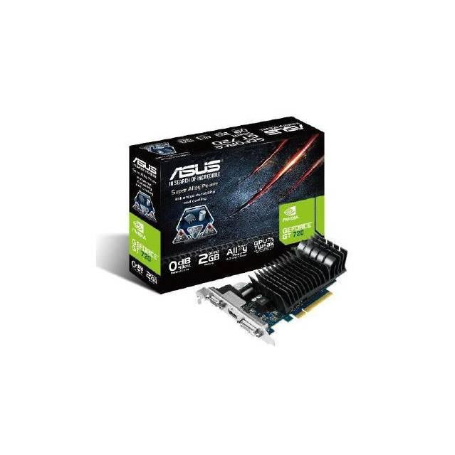 Asus NVIDIA GeForce GT 720 2GB GDDR3 DVI-HDMI PCI-Express Video Card