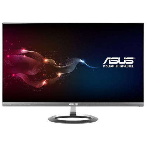 Asus MX27AQ 27 inch Widescreen 100,000,000:1 5ms HDMI-DisplayPort LED LCD Monitor, w- Speakers (Space Gray&Black)