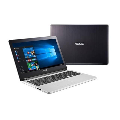 Asus R554LA-RH51T(WX) 15.6 inch Touchscreen Intel Core i5-5200U 2.2GHz- 6GB DDR3L- 1TB HDD- DVD&#xB1;RW- USB3.0- Windows 10 Notebook (Black & Silver)