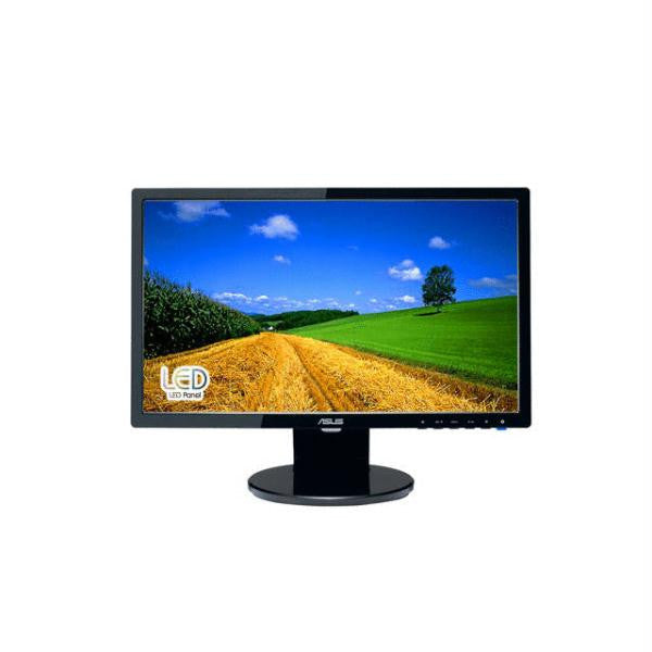 Asus VE208T 20 inch Widescreen 10,000,000:1 VGA-DVI LCD Monitor, w- Speakers (Black)