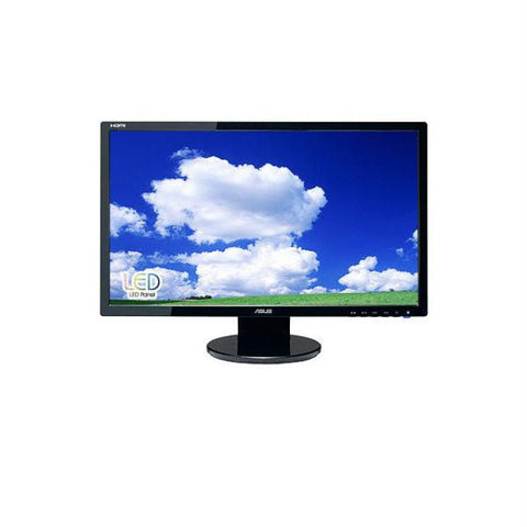 Asus VE248H 24 inch WideScreen 2ms 10,000,000 :1 VGA-DVI-HDMI LCD Monitor w- Speakers (Black)