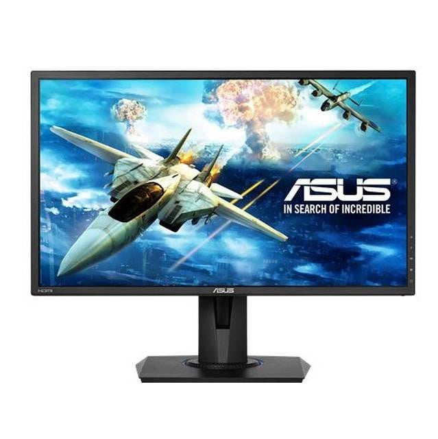 Asus VG245H 24 inch Widescreen 100,000,000:1 1ms VGA-2HDMI LED LCD Monitor, w- Speakers (Black)