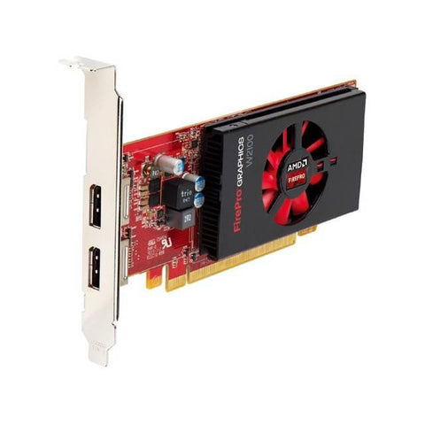 AMD FirePro W2100 2GB DDR3 2DisplayPorts Low Profile PCI-Express Video Card