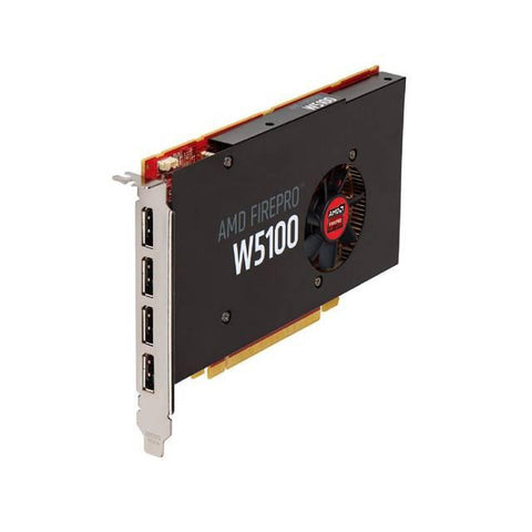 AMD FirePro W5100 4GB GDDR5 4DisplayPorts PCI-Express Workstation Video Card