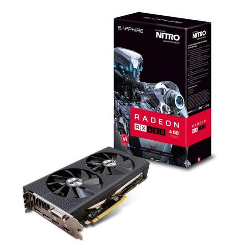 Sapphire Nitro+ AMD Radeon RX 480 4G GDDR5 DVI-2HDMI-2DisplayPort PCI-Express Video Card