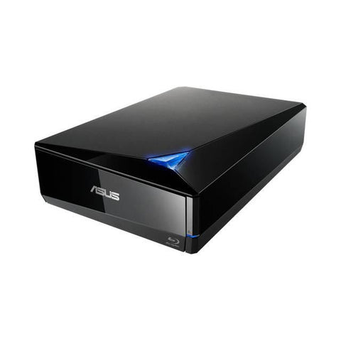 Asus BW-12D1S-U LITE-BLK-G-AS 12X USB3.0 Blu-ray External Writer Drive (Black), Retail