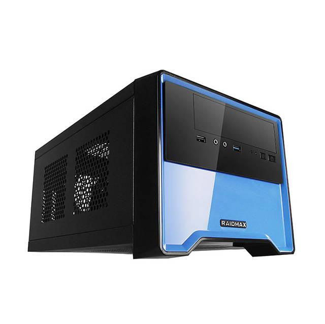 Raidmax Element ITX-101BUP 450W Mini-ITX Case (Black-Blue)