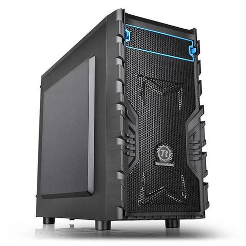 Thermaltake Versa H13 CA-1D3-00S1NN-00 No Power Supply MicroATX Case (Black)