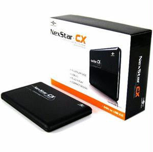 Vantec NexStar CX NST-200S2-BK 2.5 inch SATA to USB2.0 External Hard Drive Enclosure