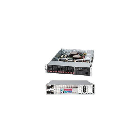 Supermicro SuperChassis CSE-213AC-R920LPB 920W 2U Rackmount Server Chassis (Black)