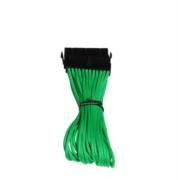 BitFenix Alchemy Multisleeved 30cm 24Pin ATX Male to 24Pin ATX Female Extension Cable (Green)