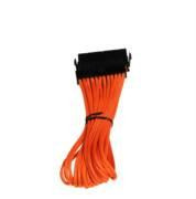 BitFenix Alchemy Multisleeved 30cm 24Pin ATX Male to 24Pin ATX Female Extension Cable (Orange)