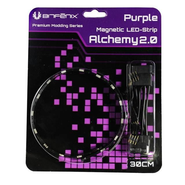 BitFenix Alchemy 2.0 Magnetic 30cm LED Strips (Purple)