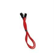 BitFenix Alchemy Multisleeved 30cm 3Pin Fan Male to 3Pin Fan Female Extension Cable (Red)