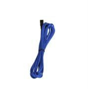 BitFenix Alchemy Multisleeved 60cm 3Pin Fan Male to 3Pin Fan Female Extension Cable (Blue)