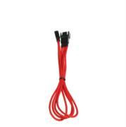 BitFenix Alchemy Multisleeved 30cm 4Pin Fan Male to 4Pin Fan Female PWM Extension Cable (Red)