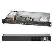 Supermicro CSE-503L-200B 200W Mini 1U Rackmount Server Chassis (Black)