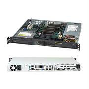 Supermicro CSE-512F-350B 350W 80 Plus Mini 1U Rackmount Server Chassis (Black)