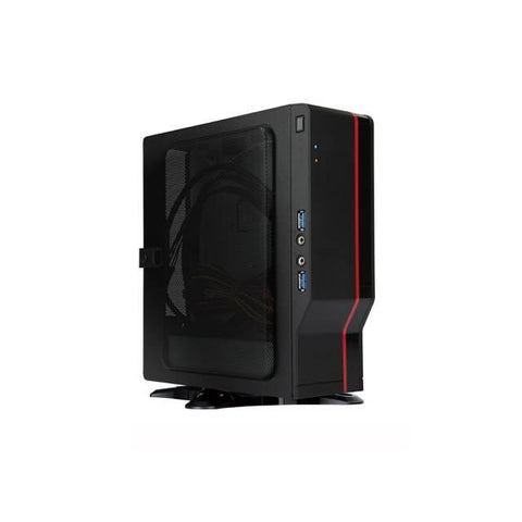 In-Win BQ695T.AD150TB3 150W Mini-ITX Slim Case (Black & Red)