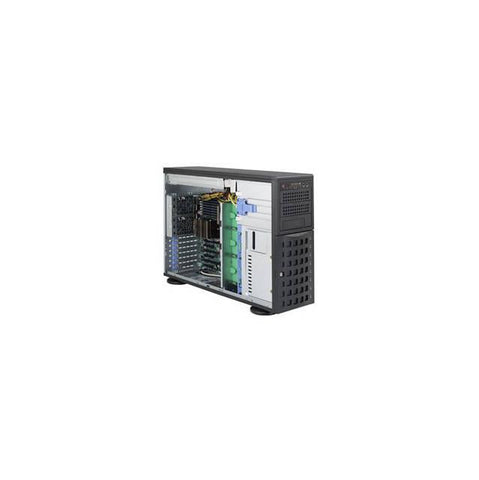 Supermicro SuperChassis CSE-745BTQ-R1K28B-SQ 1280W 4U Rackmount-Tower Server Chassis (Black)