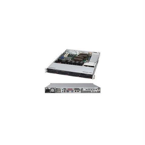 Supermicro CSE-815TQ-563CB 560W 1U Rackmount Server Chassis (Black)