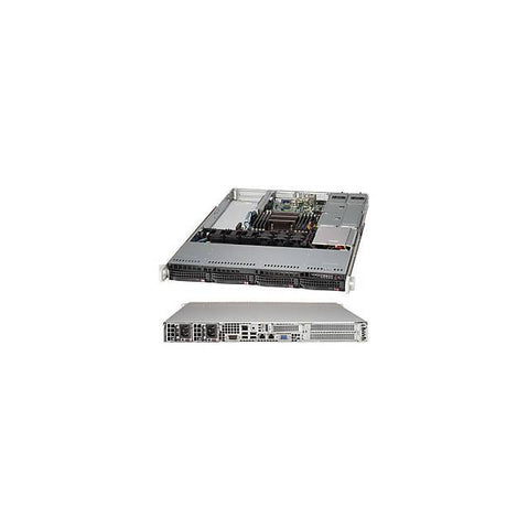 Supermicro SuperChassis CSE-815TQ-R706WB 700W-750W 1U Rackmount Server Chassis (Black)