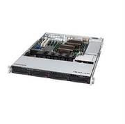 Supermicro SuperChassis CSE-815TQ-600CB 600W 1U Rackmount Server Chassis (Black)