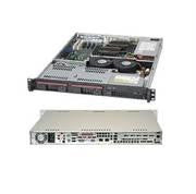 Supermicro CSE-811TQ-600B 600W 1U Rackmount Server Chassis (Black)