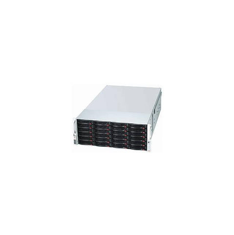 Supermicro SuperChassis CSE-847E2C-R1K28JBOD 1280W 4U 44x 3.5" SAS-SATA Rackmount JBOD Storage Enclosure (Black)