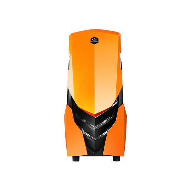 Raidmax Ninja II ATX-A06WBO No Power Supply ATX Mid Tower (Orange)