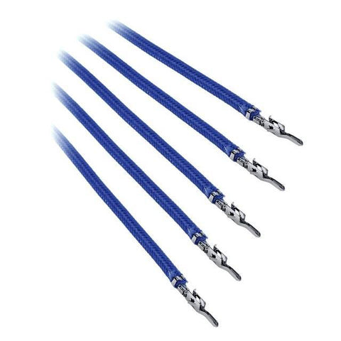 BitFenix Alchemy 2.0 5x 40cm Sleeved PSU Cable (Blue)