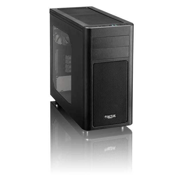 Fractal Design Arc Mini R2 No Power Supply MicroATX Case (Black)