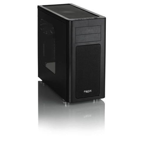 Fractal Design Arc Midi R2 No Power Supply ATX Mid Tower w- Window (Black)