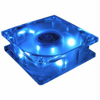 MassCool BLD-08025S1M 80mm 3&4pin Blue LED Case Fan