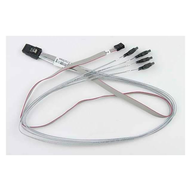 Supermicro CBL-0237L-01 70cm IPASS to 4x SATA Internal Cable w- 70cm SB