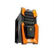 Cougar CHALLENGER-O No Power Supply ATX Mid Tower (Black-Orange)