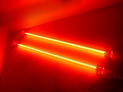 LOGISYS CLK12RD2 12 inch Dual Red Cold Cathode Light