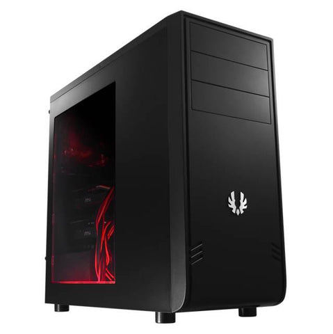 BitFenix Comrade Window BFC-COM-100-KKWS1-RP No Power Supply ATX Mid Tower (Black)