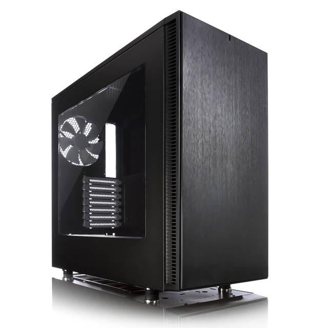 Fractal Design Define S No Power Supply ATX Mid Tower w- Window (Black)