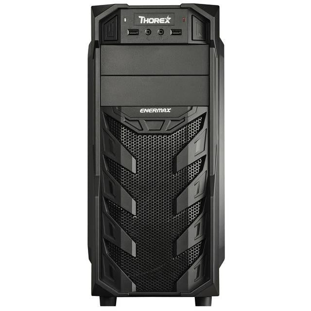 Enermax Thorex ECA3321B-BT (U2) No Power Supply ATX Mid Tower (Black)